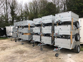 Lockable trailers from Anssems