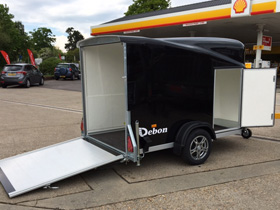 Debon C1300 boxvan trailers for sale from Blendworth Trailer Centre, Portsmouth UK