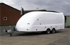 Enclosed car trailers for sale, race shuttles, covered trailers - Hampshire enclosed trailers for hire