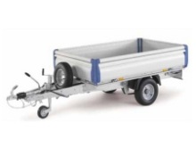 Ifor Williams flatbed trailers - Eurolight EL101-2012 with optional aluminium easylatch dropsides, tailboard and headboard