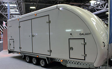 Woodford Galaxy enclosed car trailer
