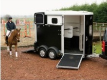 Ifor Williams HB506 Double Horsebox Trailer