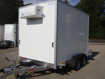 Ice Box fridge freezer trailers for sale, fridge trailer hire